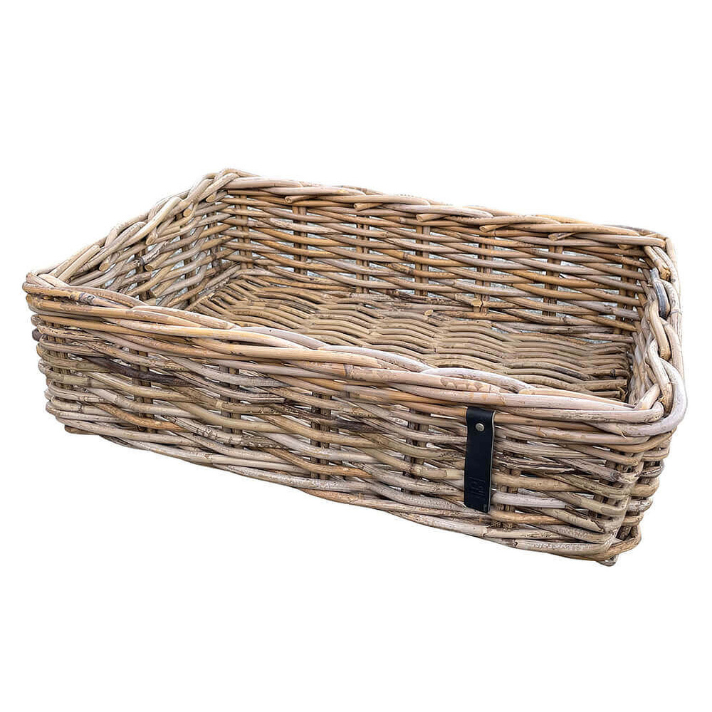 A2 Living rattanbakke, firkantet - 45 x 32 - Billede 2