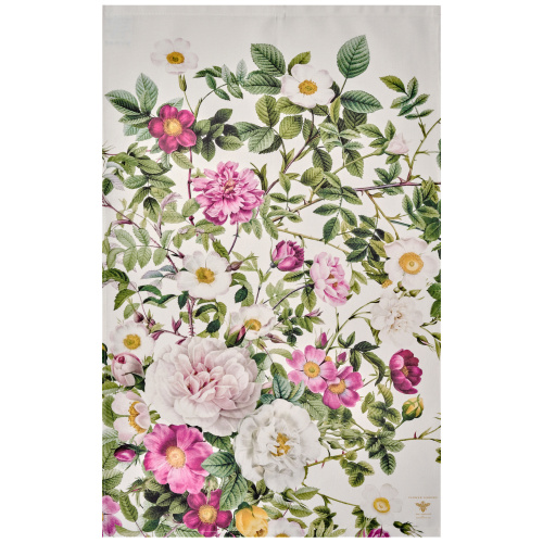 Jim Lyngvild Öko-Geschirrtuch – Rose Flower Garden