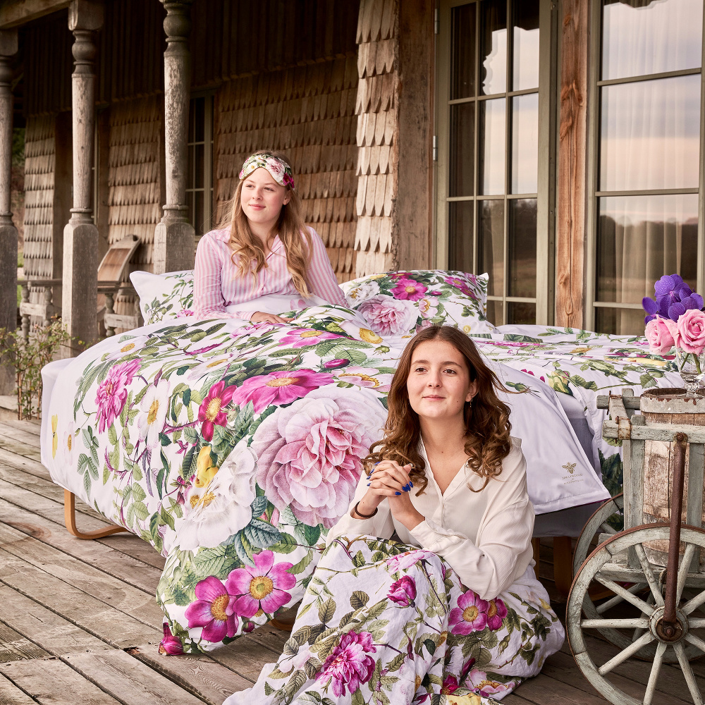 Parure de lit Jim Lyngvild, 140 x 220 - Rose Flower Garden - Image 3