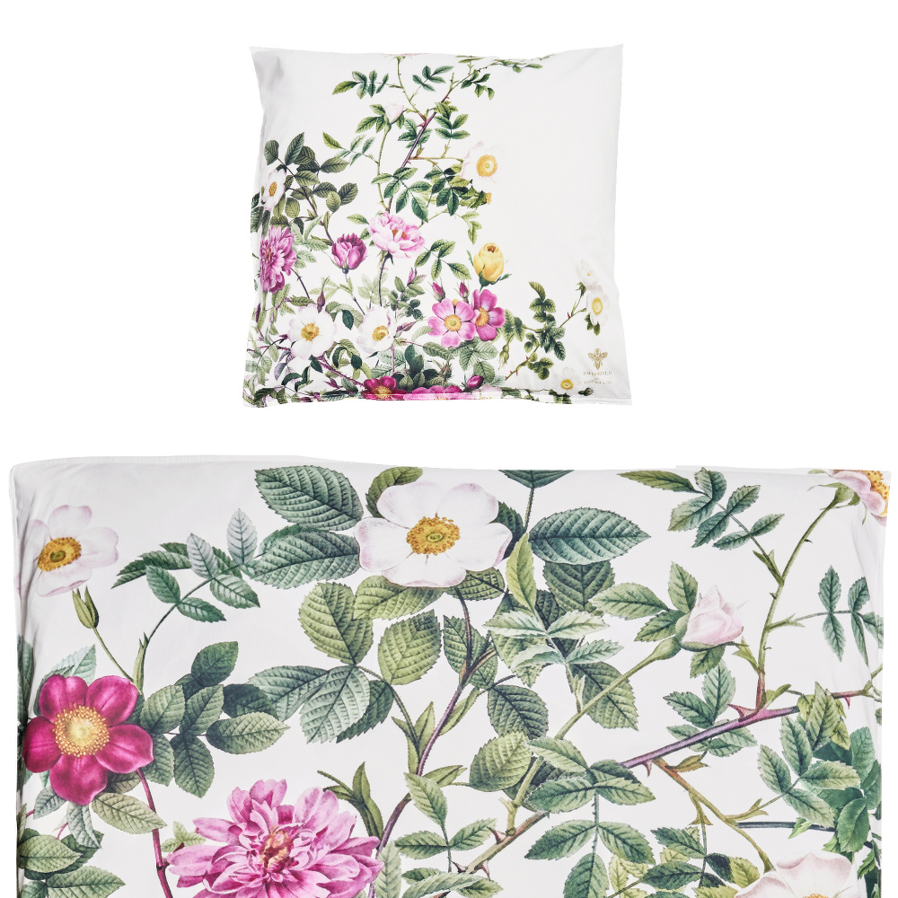 Jim Lyngvild kussenhoes, 60x63 - Rose Flower Garden - Afbeelding 3