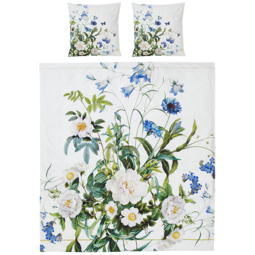 Jim Lyngvild tweepersoonsbedset, 200x220 - Blue Flower Garden