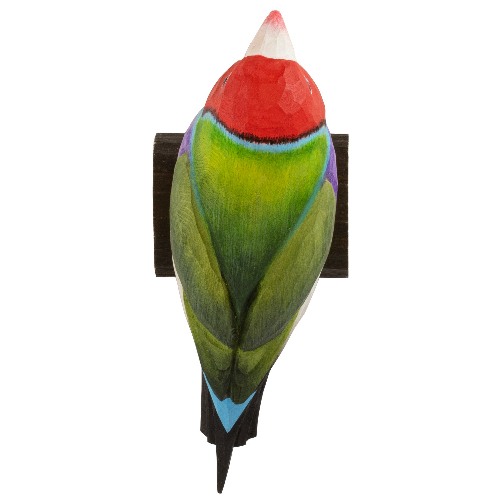 Oiseau en bois Wildlife Garden - diamant de Gould - Image 5