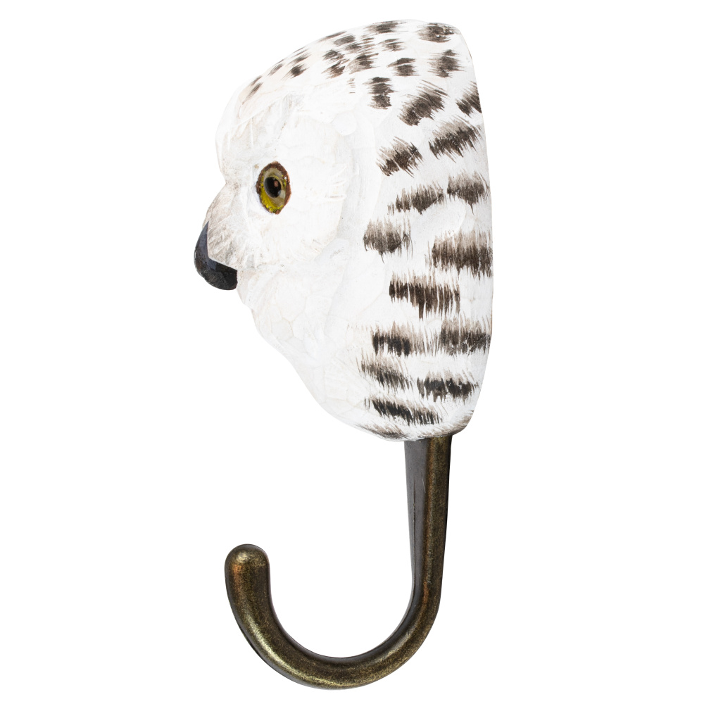 Wildlife Garden peg - snowy owl - Image 4