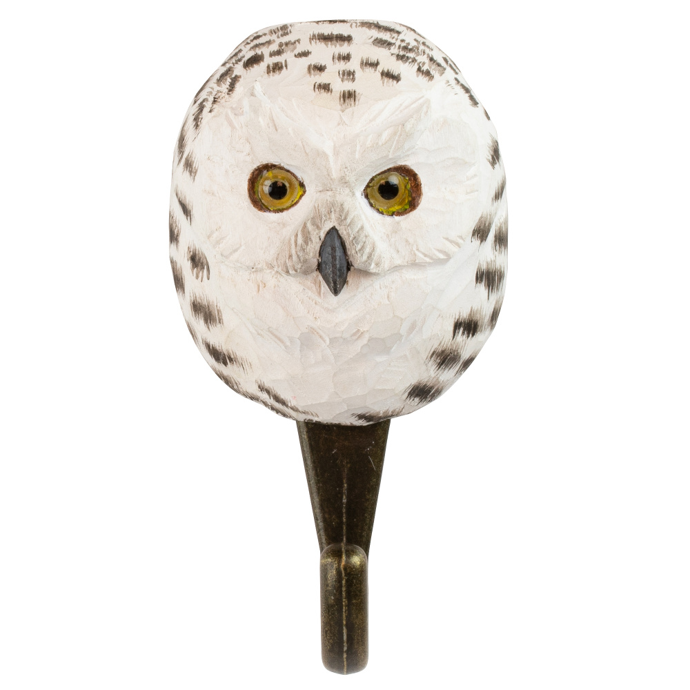 Wildlife Garden peg - snowy owl - Image 3