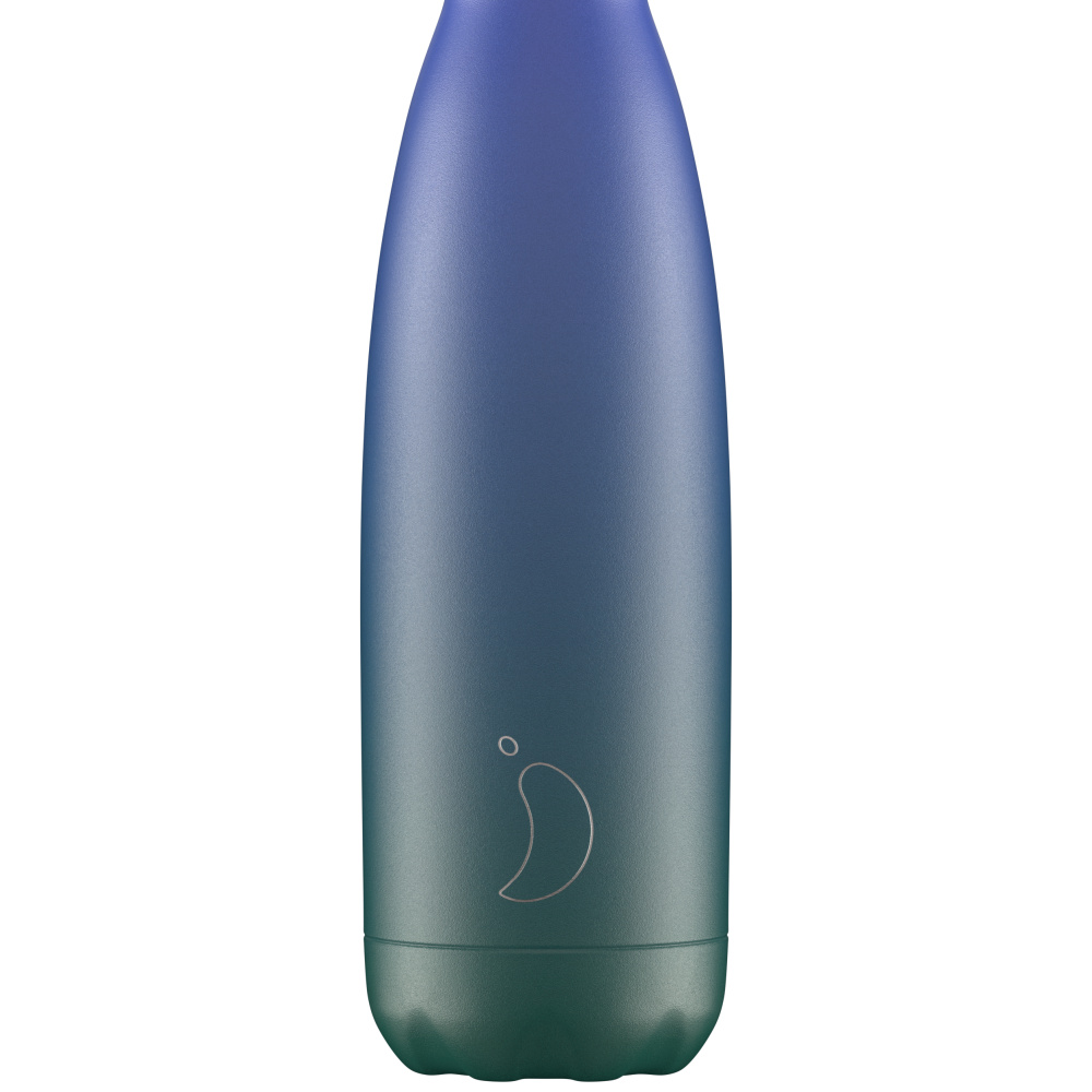 Chilly's thermo drinkfles - Groen en blauw - Afbeelding 2