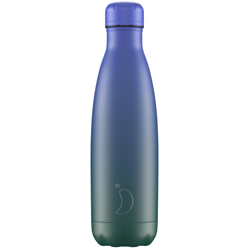 Chilly's Thermo-Trinkflasche – Grün und Blau