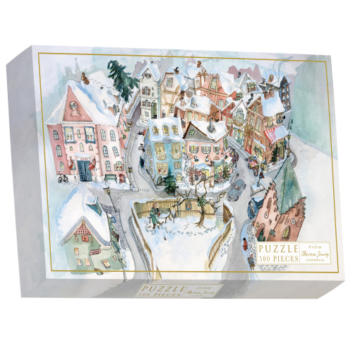 Koustrup puzzle - Ville hivernale