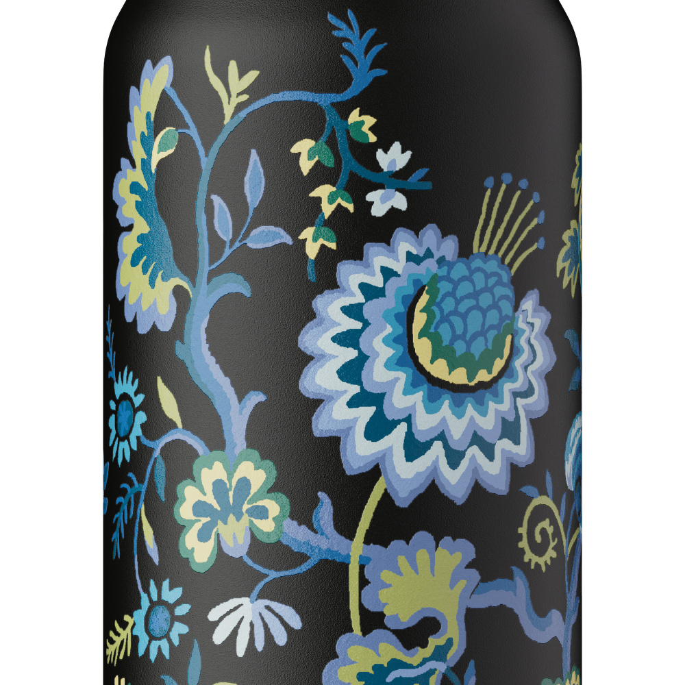 Chilly's Water Bottle - Blue Flowers - Image 3