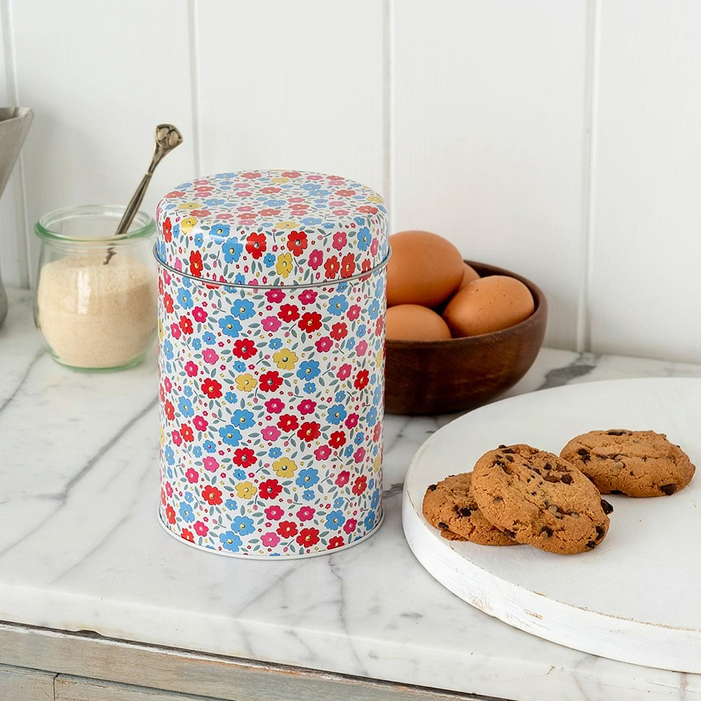 Rex London rond blik - bloemen - Afbeelding 2