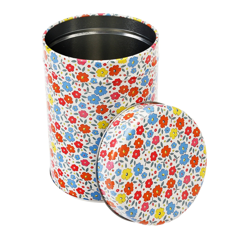 Rex London Round Tin - Flowers - Image 3