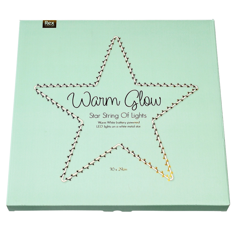 Rex London Star with LED - 30 cm