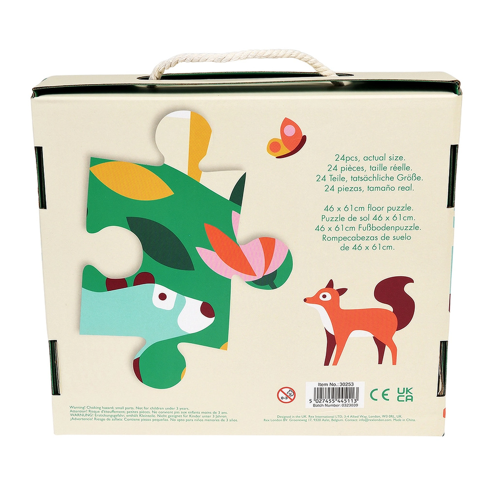 Rex London puzzle with woodland animals - Image 3