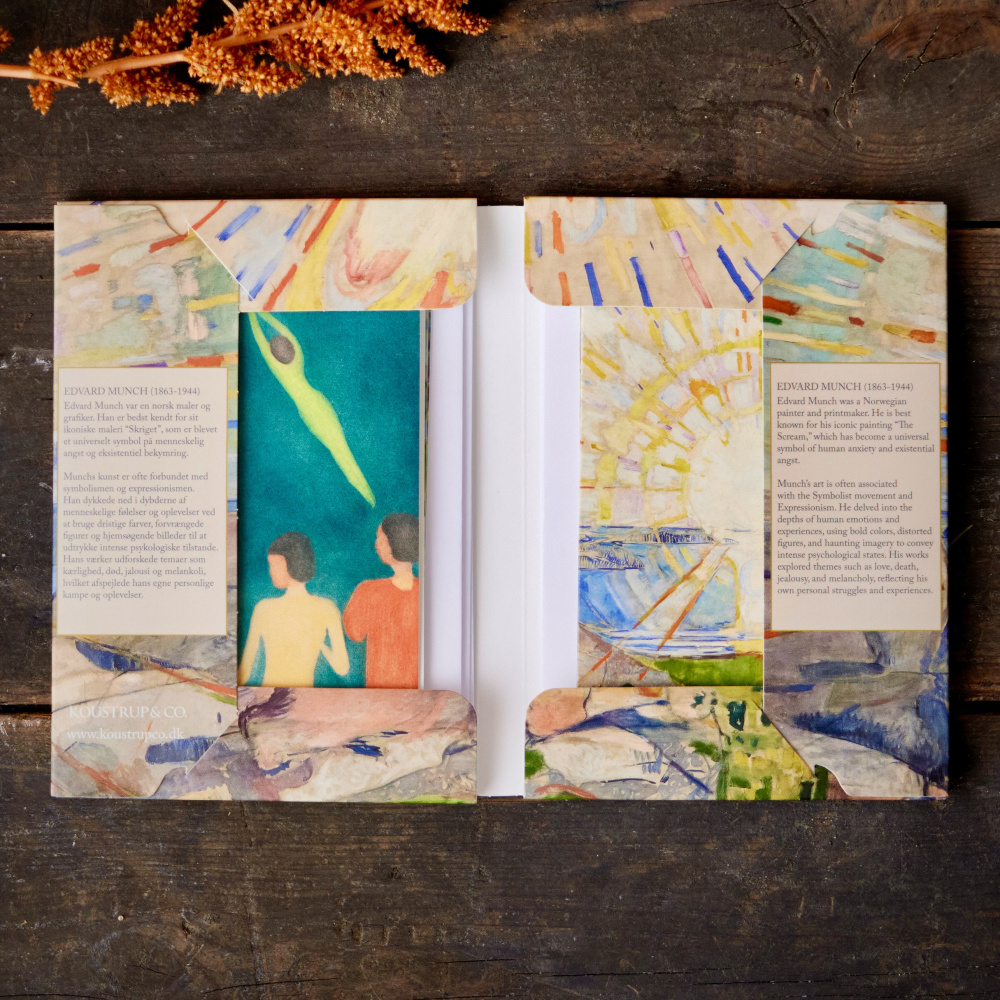 Koustrup & Co. Kartenmappe - Edvard Munch - Bild 2