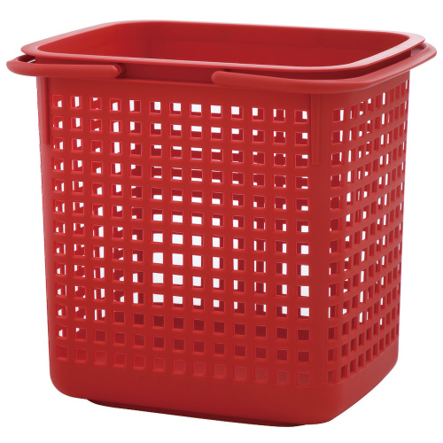 Cestino Korb - rot, groß