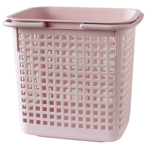 Cestino mand - roze, groot