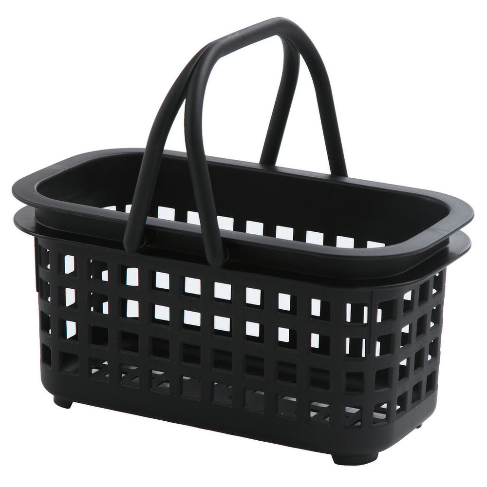 Cestino mand - donkerblauw, klein - Afbeelding 2