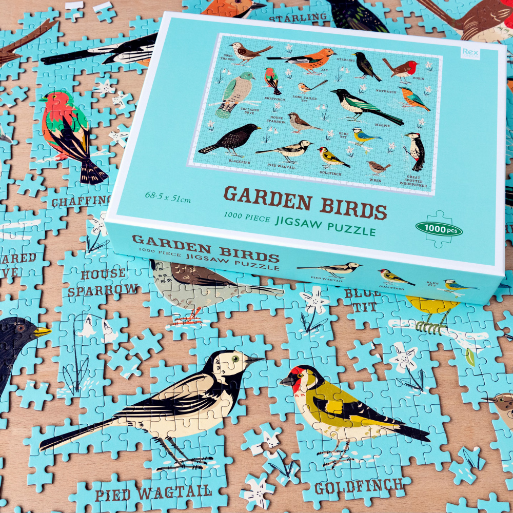 Rex London puzzle avec les oiseaux du jardin - Image 2