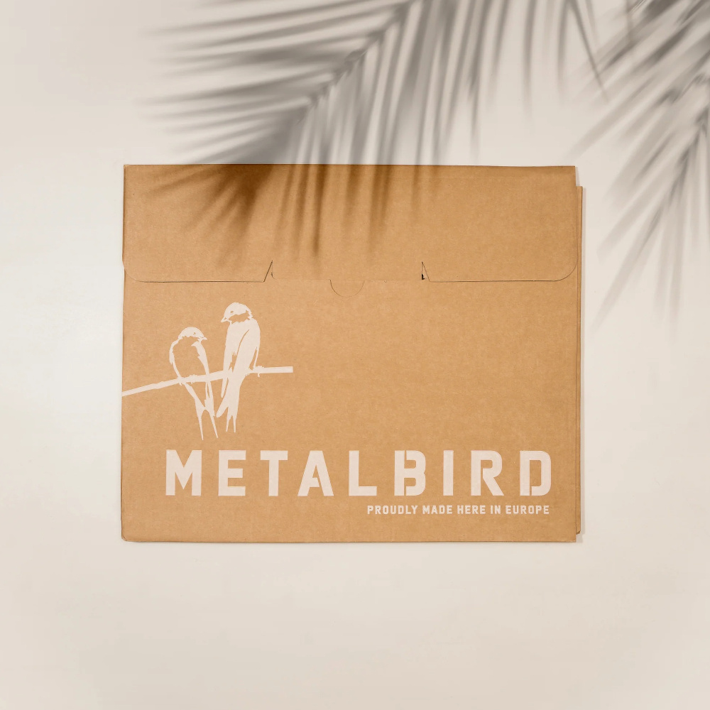 Metalbird bird in corten steel - copper snapper - Image 5