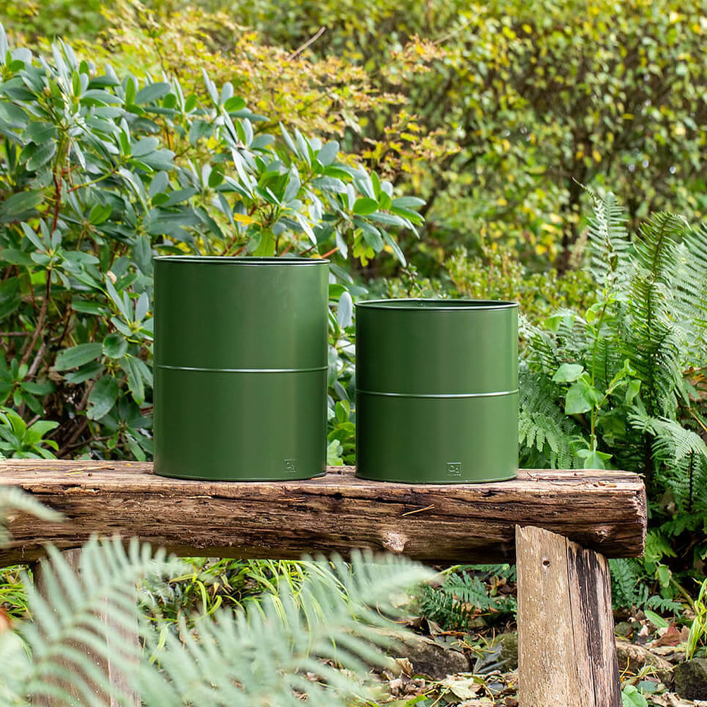 A2 Living flower buckets, 2 pcs. - green - Image 2