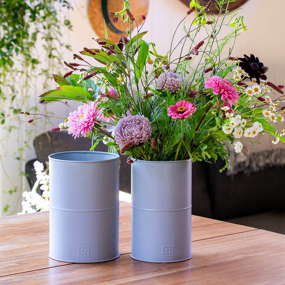 A2 Living Vases, 2 pcs. - Grey - Image 2