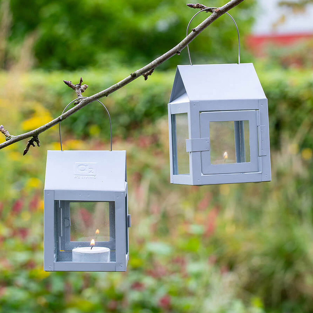 A2 Living lantern for tealight - gray - Image 2
