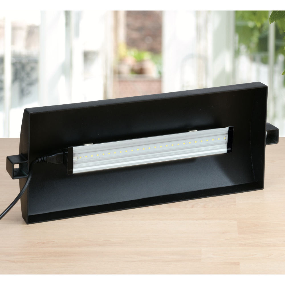 Slinger kweeksysteem met LED - zwart - Afbeelding 3
