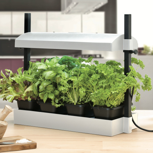 Garland odlingssystem med LED - vit