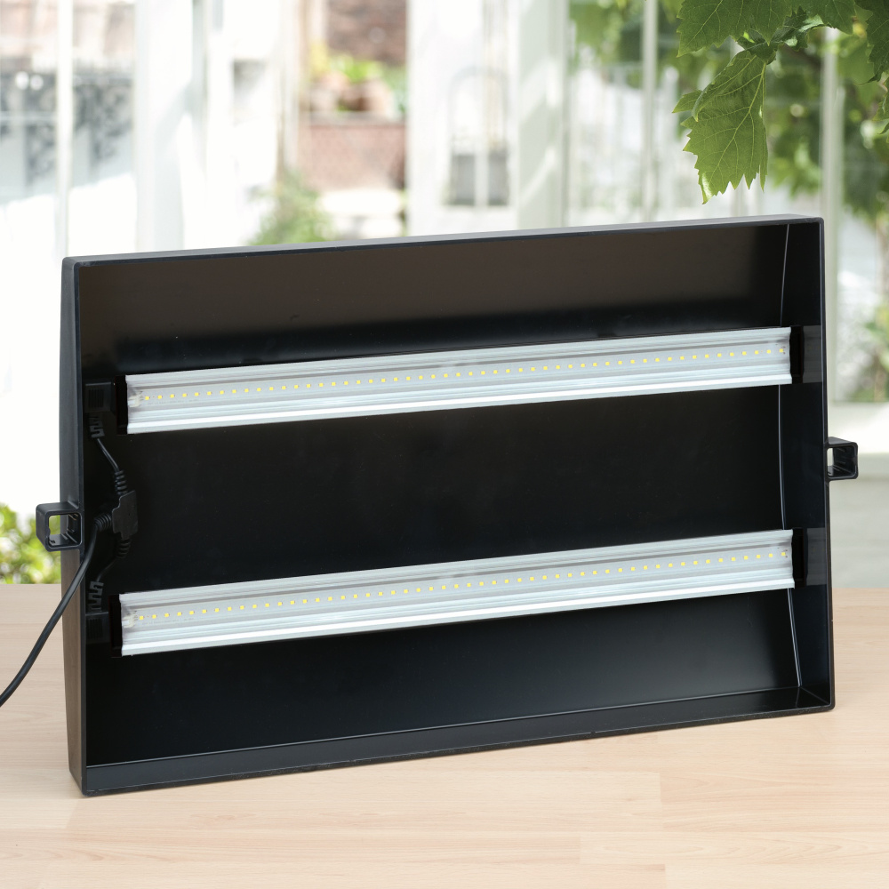 Slingergroeisysteem met LED, groot - wit - Afbeelding 3