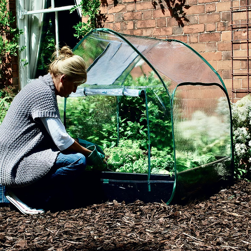 Garland pop-up växthus för stor upphöjd bädd - Bild 2