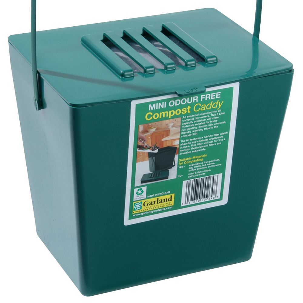 Seau à compost Garland avec filtre à charbon - 5 L - Image 4