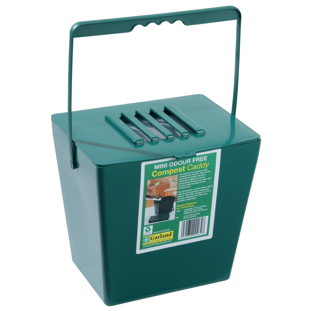 Garland kompostspand med kulfilter - 5 L