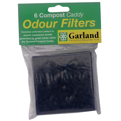 Filtres à charbon actif Garland pour seau à compost.
