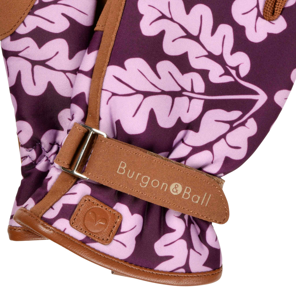 Burgon & Ball gardening gloves, women's - purple oak - Image 3