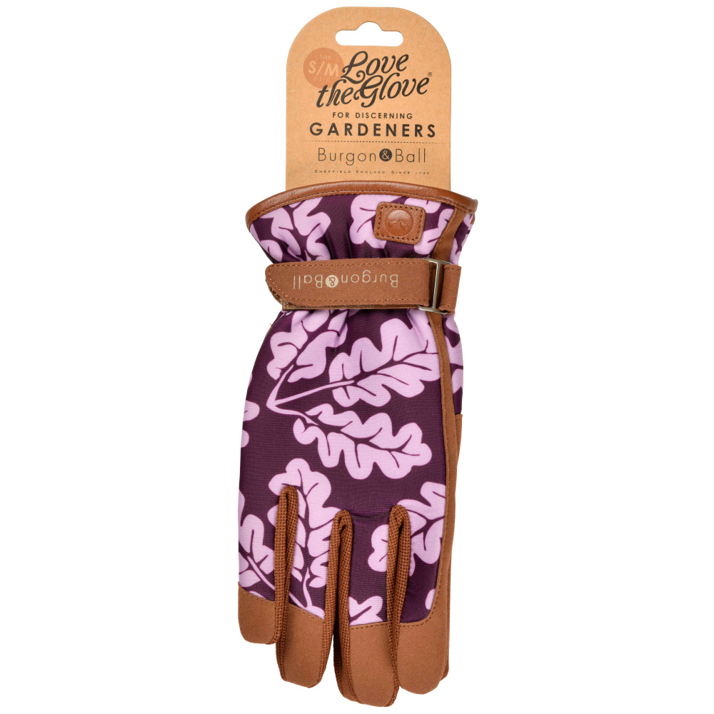 Burgon & Ball havehandsker, dame - lilla eg - Billede 5