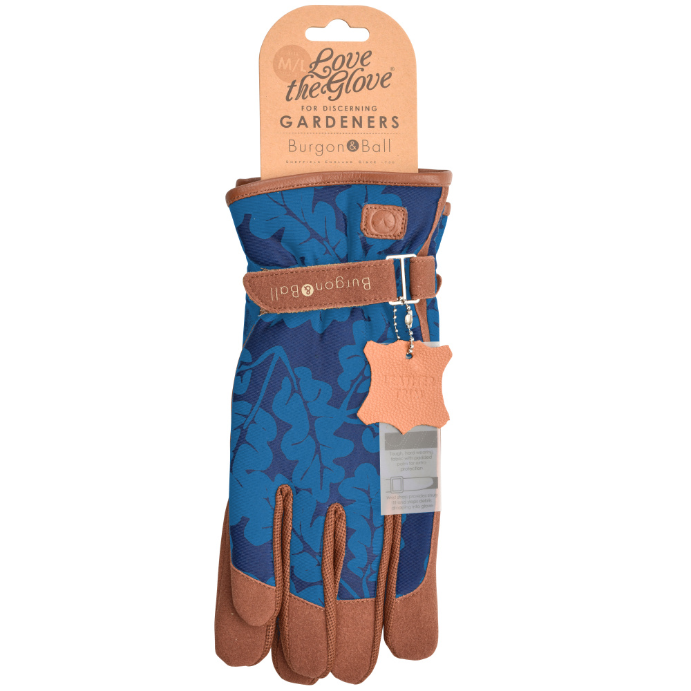 Burgon & Ball gardening gloves, women’s - blue oak - Image 6