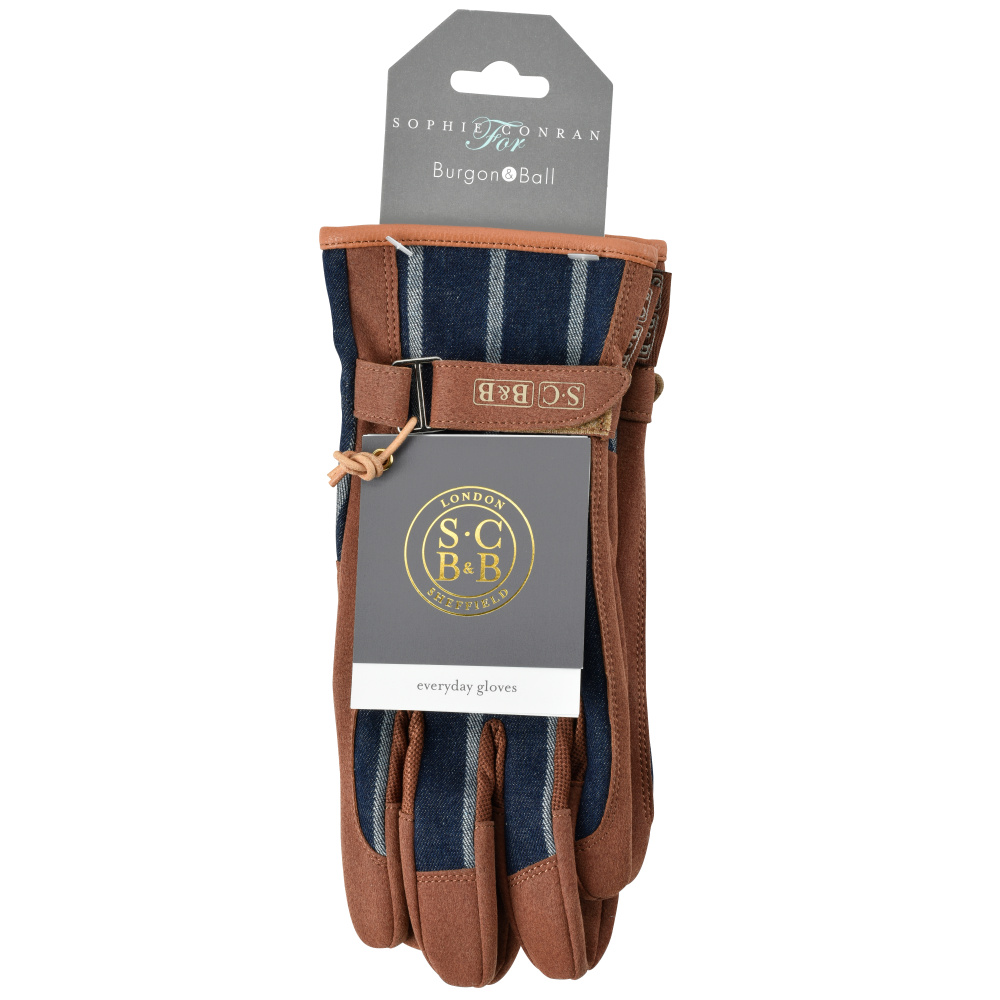 Sophie Conran gardening gloves - Dark blue - Image 3