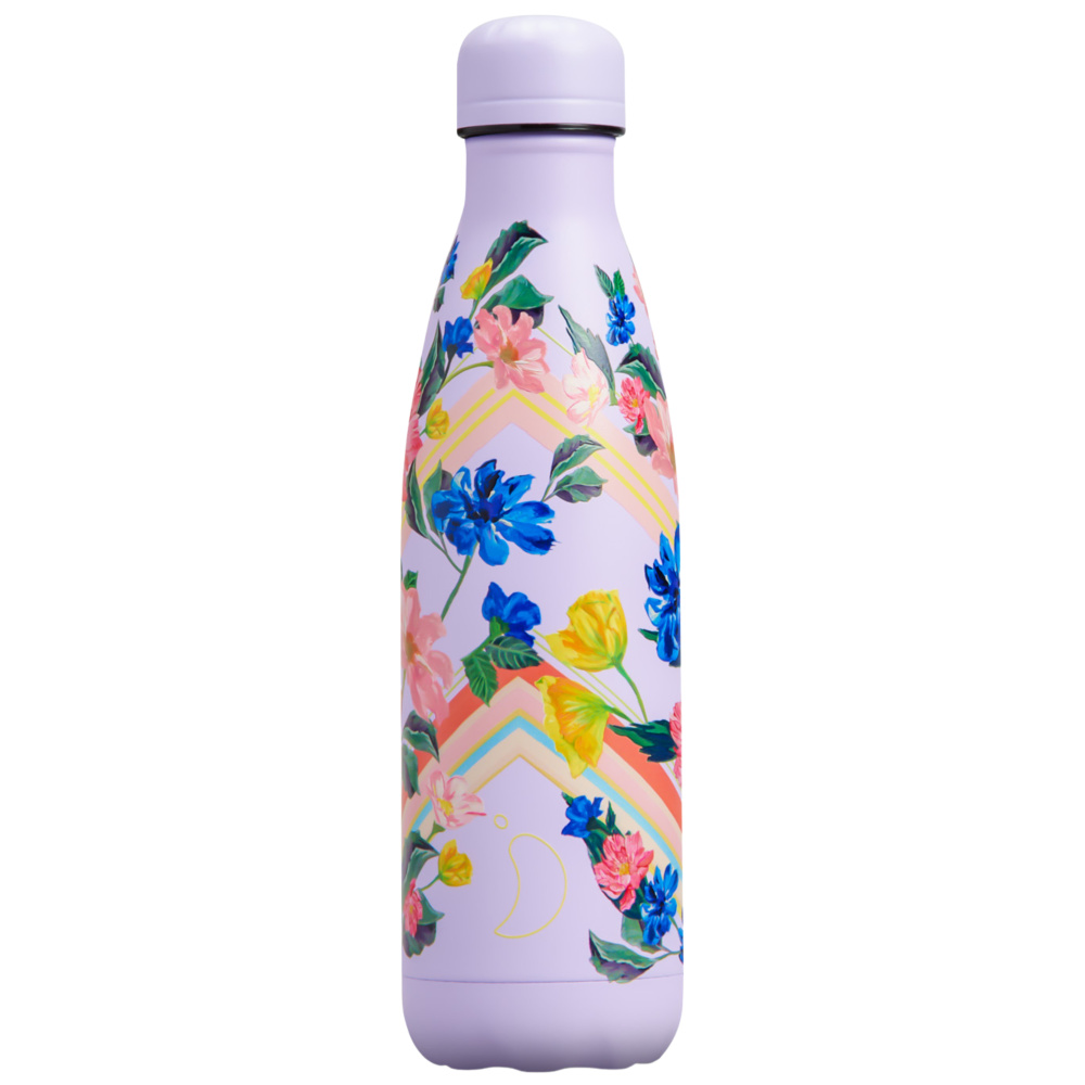Chilly's thermodrinkfles - Grafische bloemen