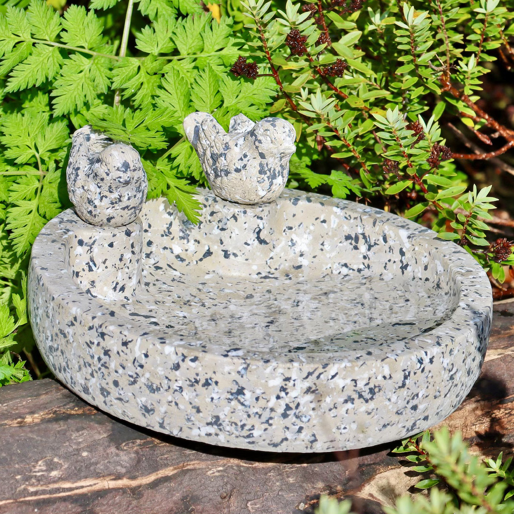 Wildlife World concrete bird bath