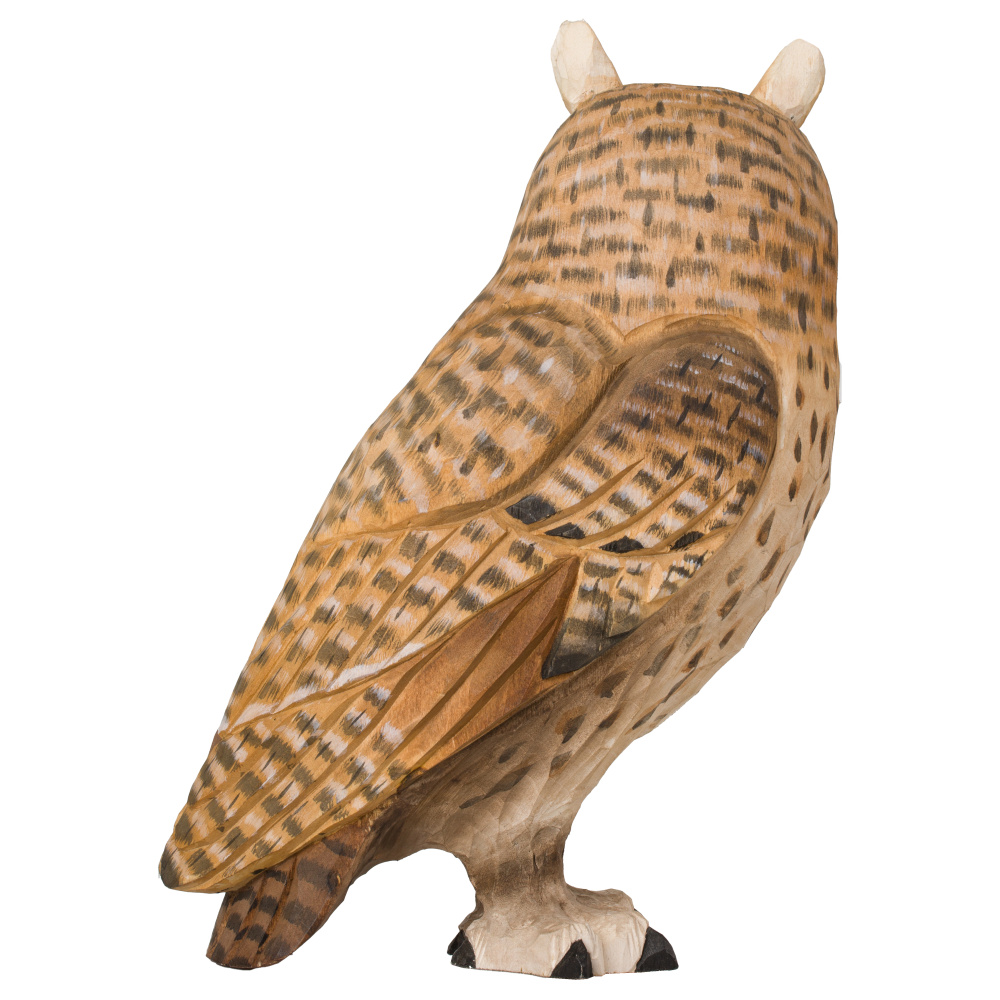 Wildlife Garden wooden bird - long-eared owl - Image 7