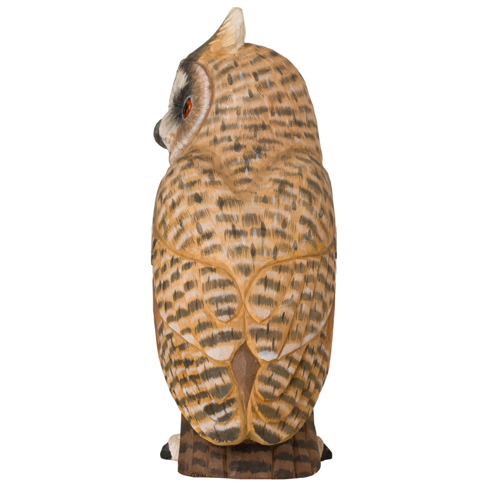 Oiseau en bois Wildlife Garden - hibou moyen-duc - Image 9