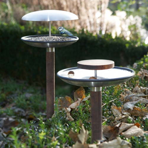 Blomus combined bird feeder and bird bath