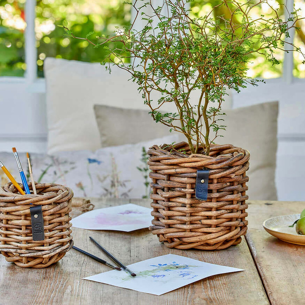 A2 Living rattan krukor, 3 st. - Bild 2