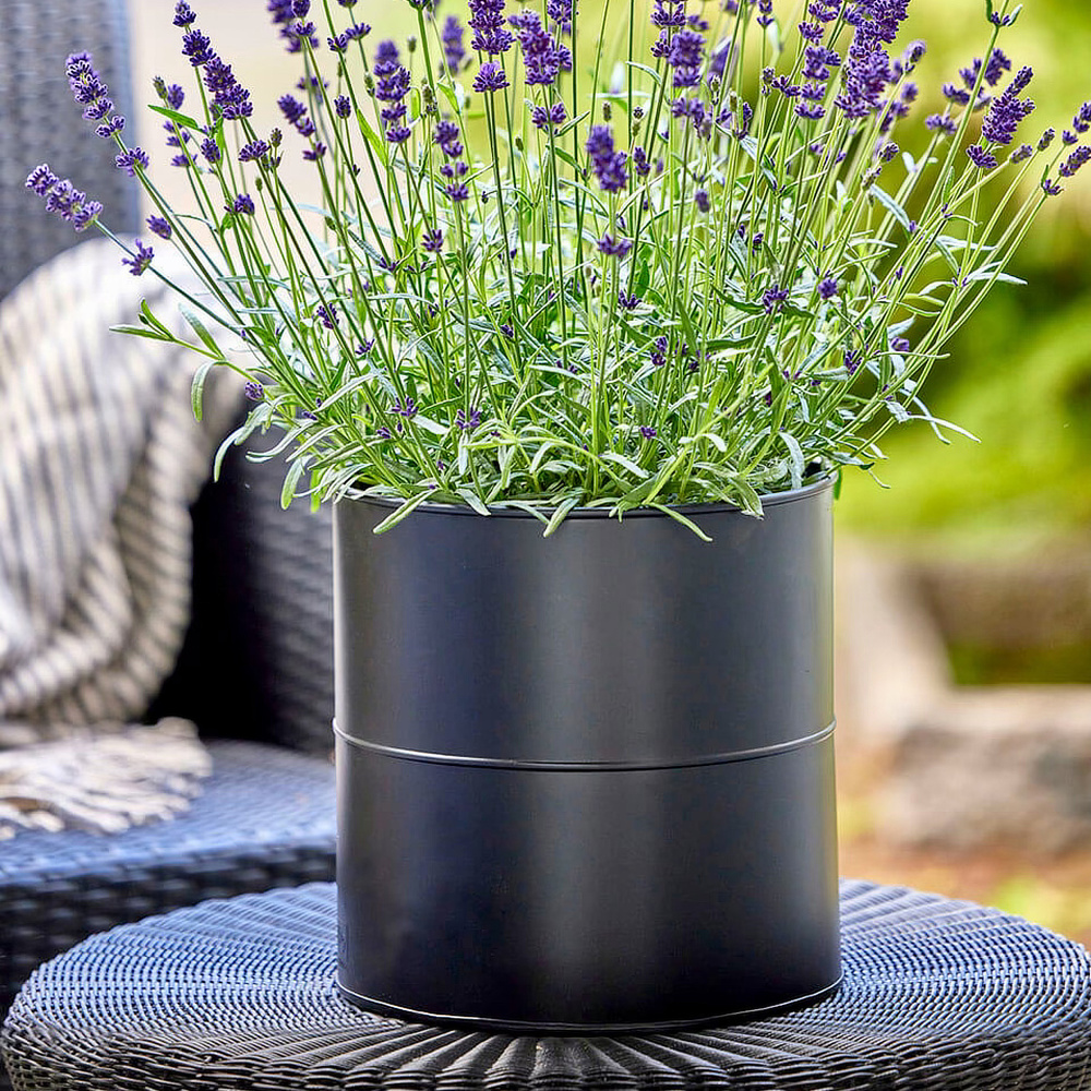 A2 Living flower buckets, 3 pcs. - black - Image 3