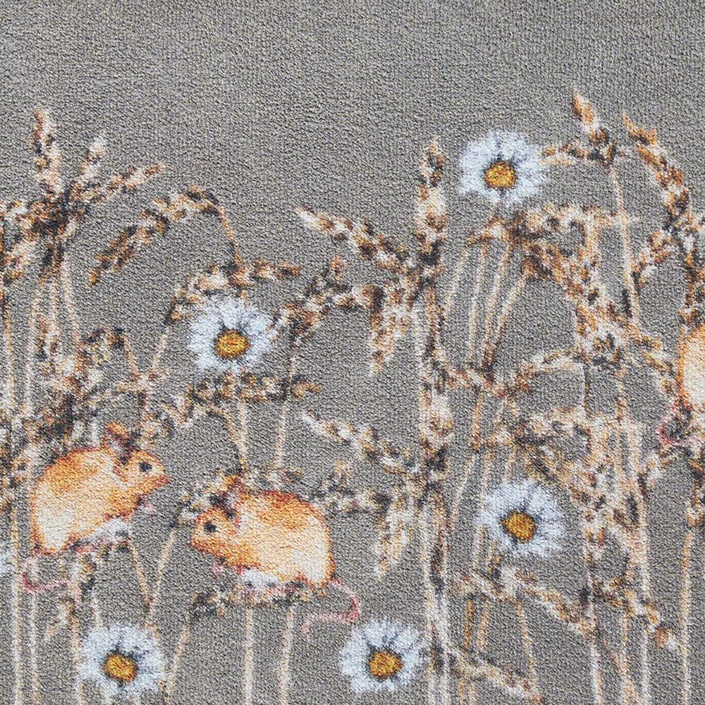 Hug Rug eco-deurmat, 65x85 - Veldmuis - Afbeelding 3