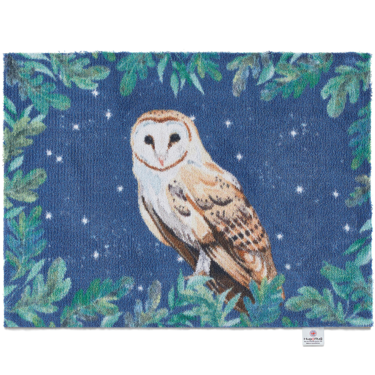 Hug Rug Öko-Fußmatte, 65x85 - Eule