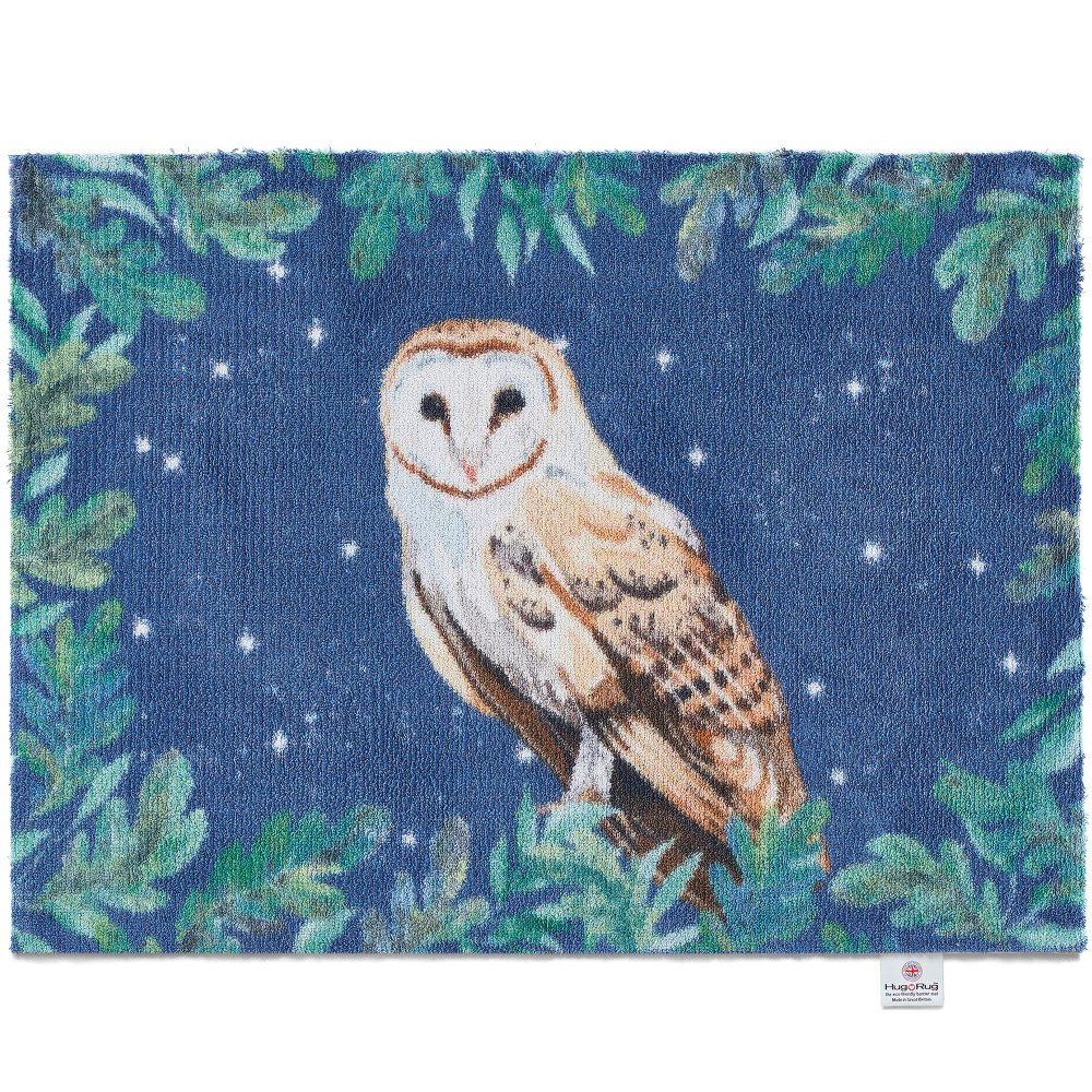 Hug Rug Eco Doormat, 65x85 - Owl