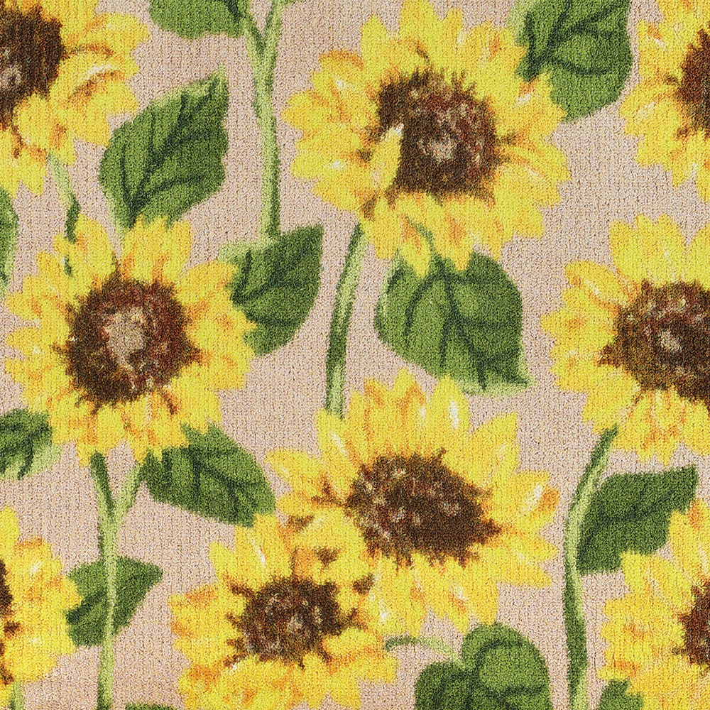 Hug Rug øko dørmåtte, 65x85 - Solsikker - Billede 3