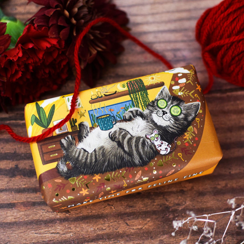 Savon pour les mains English Soap Co. - Chat - Image 2