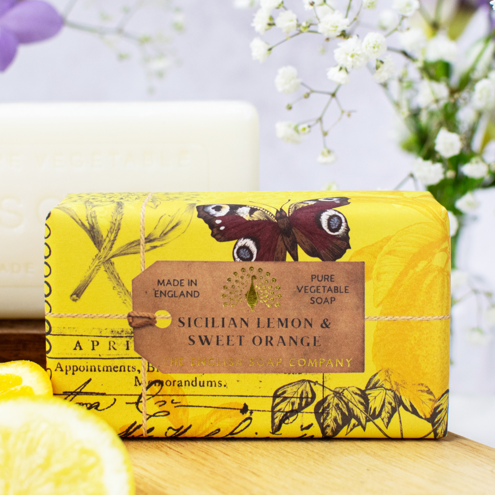 English Soap Co. handzeep - Citroen & sinaasappel - Afbeelding 3