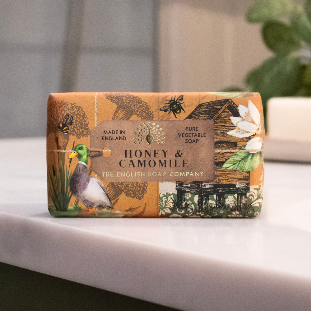 English Soap Co. håndsæbe - Honning & kamille - Billede 3